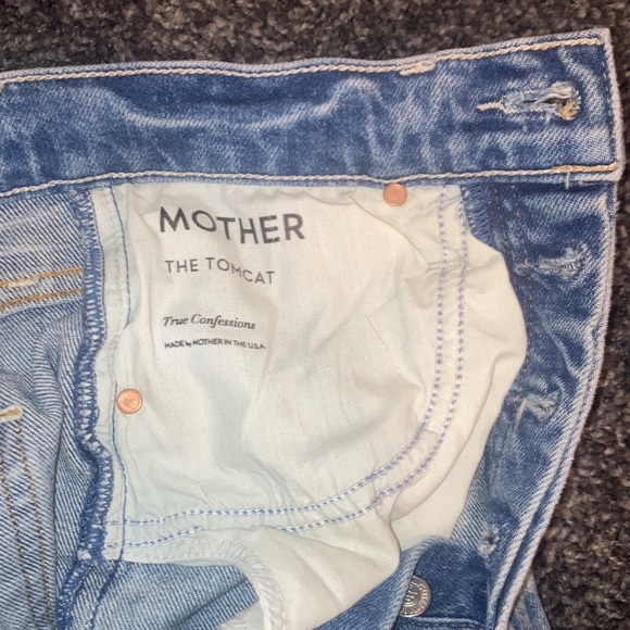 MOTHER The Tomcat High-Rise Relaxed Straight Jeans in True Confessions EUC - Picture 11 of 15